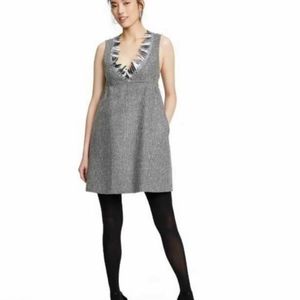 NWOT Anna Sui Gray Metallic Embellishment Dress Target 20th Anniversary Size XL